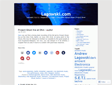 Tablet Screenshot of lagowski.com
